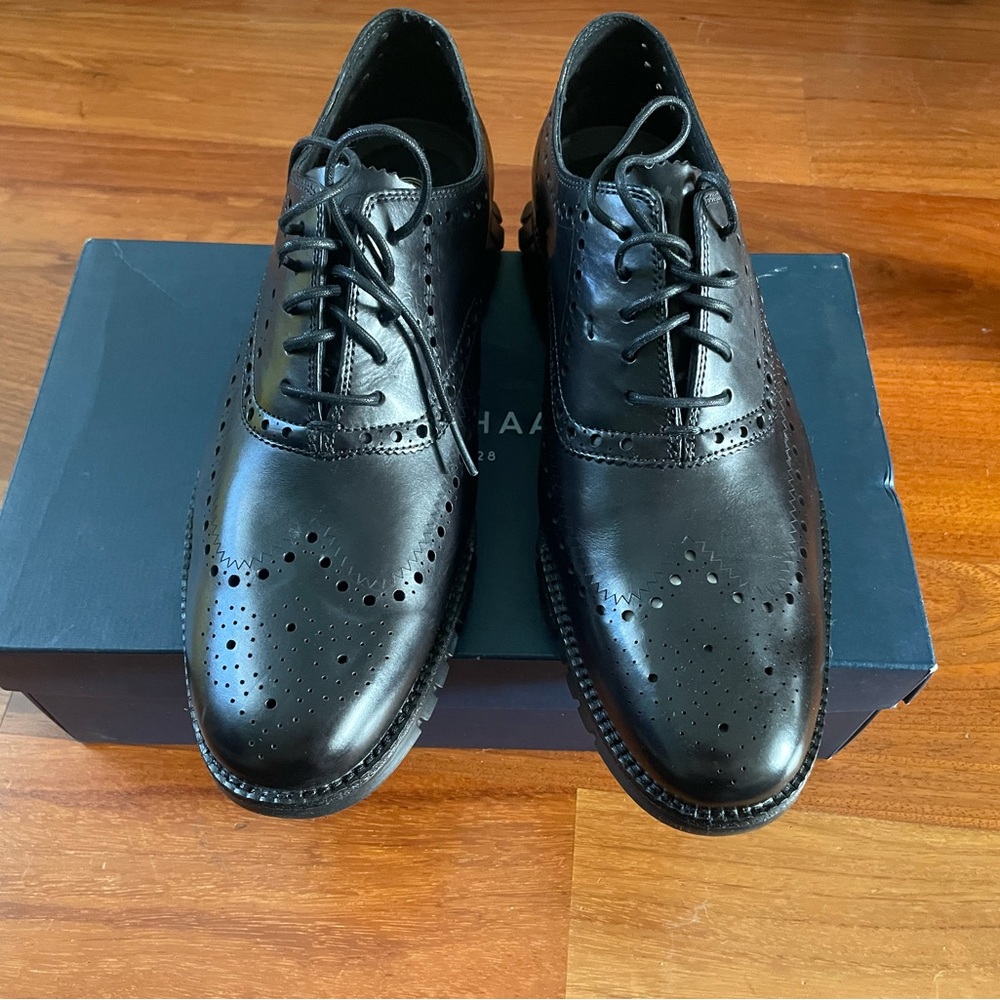 BRAND NEW MENS COLEHAAN zerogrand wingtip Oxfords